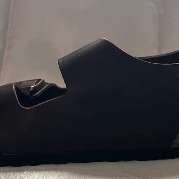 Birkenstock Milano Oiled Leather Habana Color EU Size 42 (US Sz 9 Men/11 Women) - Picture 3 of 16